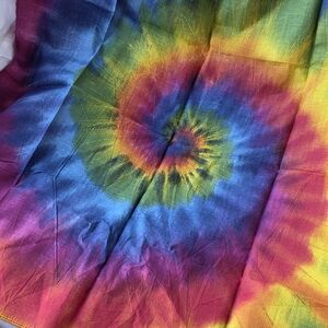 Vibrant Tie-Dye Fabric